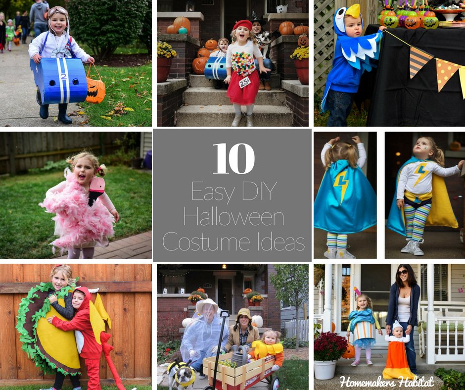 10 DIY Halloween Costume Ideas
