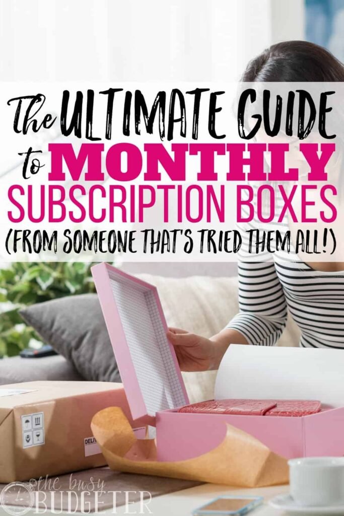 The Ultimate Guide to Subscription Boxes
